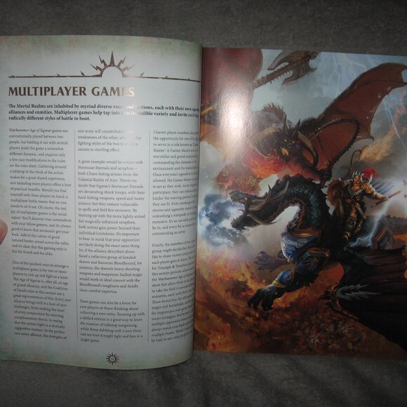 Warhammer Softcover Book 40,000 40K Age of Sigmar General's Handbook 2409A6 - Picture 6 of 9
